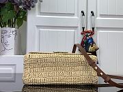 LV Twist PM Slim Natural Tan Raffia M14309 - 19x15x7cm - 5