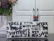 LV Shopper Tote MM Damier White Black N40797 - 40x32x16cm - 3