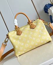 LV Speedy P9 Bandouliere 25 Autres Cuirs Monogram Lemonade M13902 - 25x15x15cm - 3