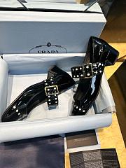 Prada Mary Jane Pumps Black Patent Leather 35mm - 4