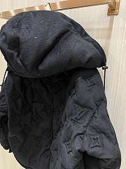LV Monogram Boyhood Puffer Jacket Black - 5