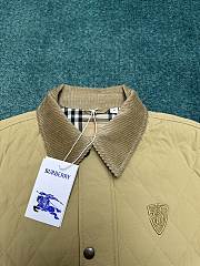 Burberry Quilted Nylon Jacket Reversible Beige  - 2