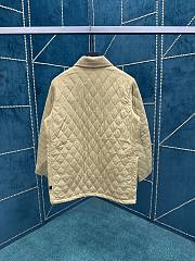 Burberry Quilted Nylon Jacket Reversible Beige  - 5