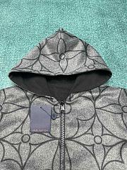 LV Reversible Double Face Hooded Blouson Gray 1AGHY1  - 3