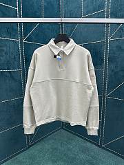 Alo Mixmatch Rugby Sweatshirt Bone - 1