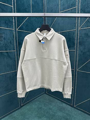 Alo Mixmatch Rugby Sweatshirt Bone
