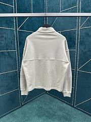 Alo Mixmatch Rugby Sweatshirt Bone - 6