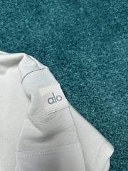 Alo Mixmatch Rugby Sweatshirt Bone - 4