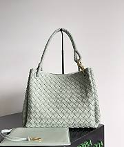 Bottega Veneta Large Parachute New Sauge Bag - 30x26x20cm - 4