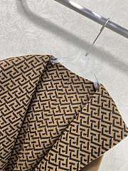 Fendi Reversible FF Belted Coat Brown - 5