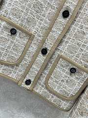Dior Tweed Jacket in Tweed Beige - 2