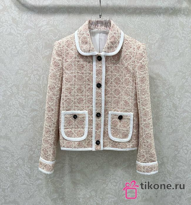Dior Tweed Jacket in Tweed Pink  - 1