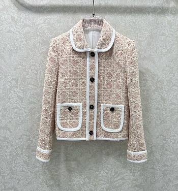 Dior Tweed Jacket in Tweed Pink 