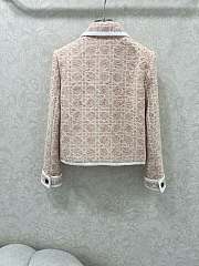 Dior Tweed Jacket in Tweed Pink  - 6