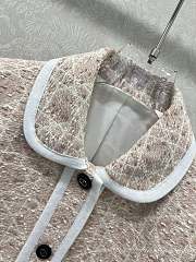 Dior Tweed Jacket in Tweed Pink  - 3