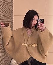 LV Utility Clip Cardigan Beige - 6