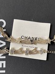 Fall-Winter 2025/26 Chanel Long Necklace Metal & Strass Gold & Crystal - 3