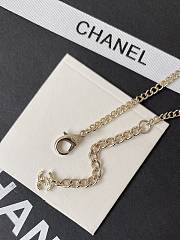 Fall-Winter 2025/26 Chanel Long Necklace Metal & Strass Gold & Crystal - 2