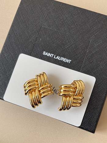 YSL Earrings Gold