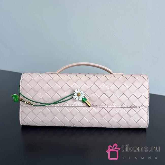 Bottega Veneta Andiamo Clutch Seasell - 31x13x3cm - 1