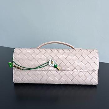 Bottega Veneta Andiamo Clutch Seasell - 31x13x3cm