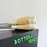 Bottega Veneta Small Andiamo Raffia SeaSalt/Natural - 25x20x10cm - 2