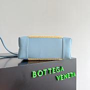 Bottega Veneta Small Andiamo Raffia Ice/ Natural - 25x20x10cm - 2