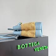 Bottega Veneta Small Andiamo Raffia Ice/ Natural - 25x20x10cm - 6