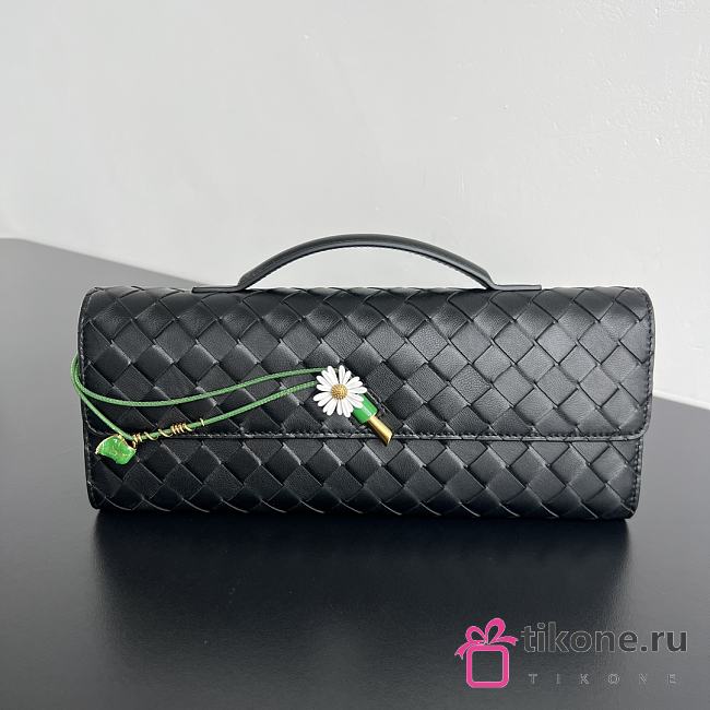 Bottega Veneta Andiamo Clutch Black - 31x13x3cm - 1