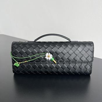 Bottega Veneta Andiamo Clutch Black - 31x13x3cm