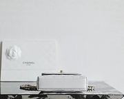 Chanel 24 Coco Handle Grained Calfskin Gray 14cm - 2