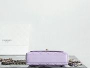Chanel 24 Coco Handle Grained Calfskin Purple 14cm - 4