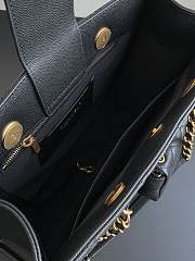 Chanel Caviar Quilted Chain Large Shopping Tote With Coin Purse Black - 29×25×12cm - 4