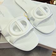 Dior CD Slide Rubber White - 4