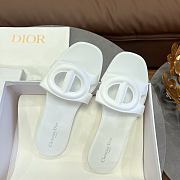 Dior CD Slide Rubber White - 6