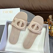 Dior CD Slide Rubber Beige - 6