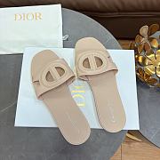 Dior CD Slide Rubber Beige - 4