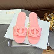 Dior CD Slide Rubber Pink  - 1