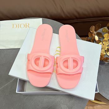 Dior CD Slide Rubber Pink 