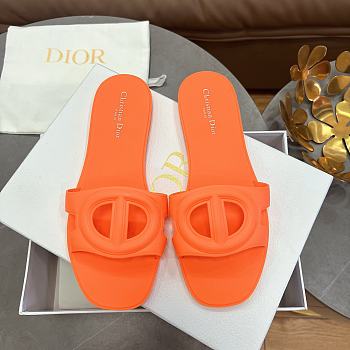 Dior CD Slide Rubber Orange