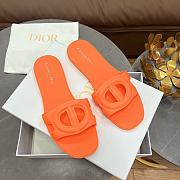 Dior CD Slide Rubber Orange - 3