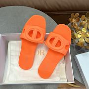 Dior CD Slide Rubber Orange - 2