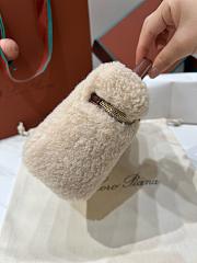 Loro Piana Extra Bag L19 Silk Cashmere Caramel Sugar - 19x7x12cm - 2