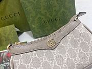  Gucci Ophidia Mini Bag In Beige And White Supreme - 19x10x3cm - 3