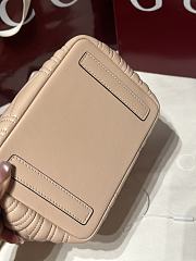  Gucci Betty Small Tote Bag Beige Leather - 29x18x12.5cm - 4