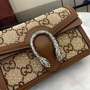 Gucci Dionysus Super Mini Bag with Crystal Embellished GG - 16.5x10x4cm - 3