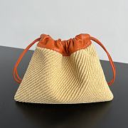 Bottega Veneta Dustbag in Natural/ Burned Orange - 32x23cm - 4