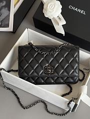 Chanel WOC Bag Trendy CC Lamskin Black - 12x19x3.5cm - 3