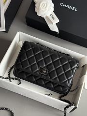 Chanel WOC Bag Trendy CC Lamskin Black - 12x19x3.5cm - 4
