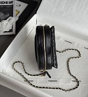 Chanel Heart Bag Lambskin & Gold Tone Metal Black - 18x19x5cm - 6
